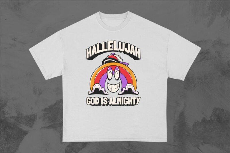 Christian Graffiti T-Shirt Designs Bundle