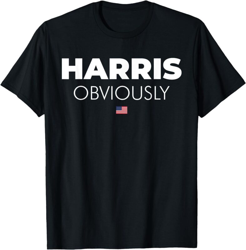 Harris Obviously USA Flag T-Shirt