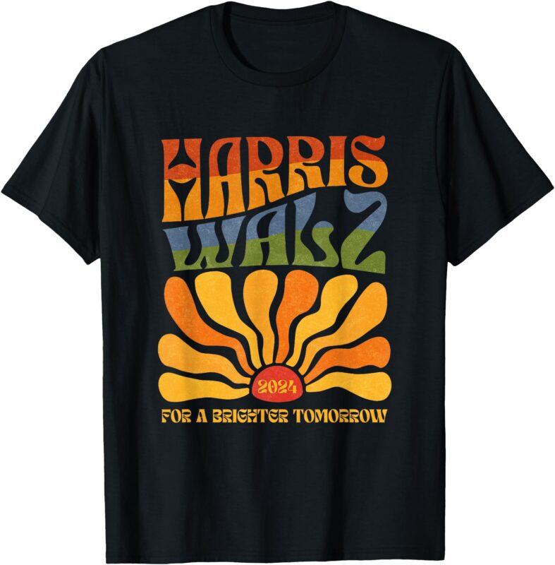 Harris Waltz For A Brighter Tomorrow Boho Aesthetic T-Shirt