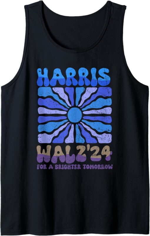 Harris Walz’24 for a brighter tomorrow Tank Top
