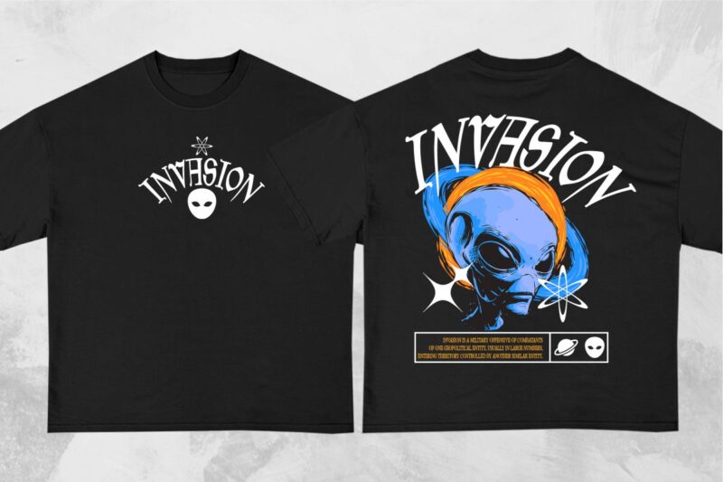 Brutalism Streetwear T-Shirt Design Bundle