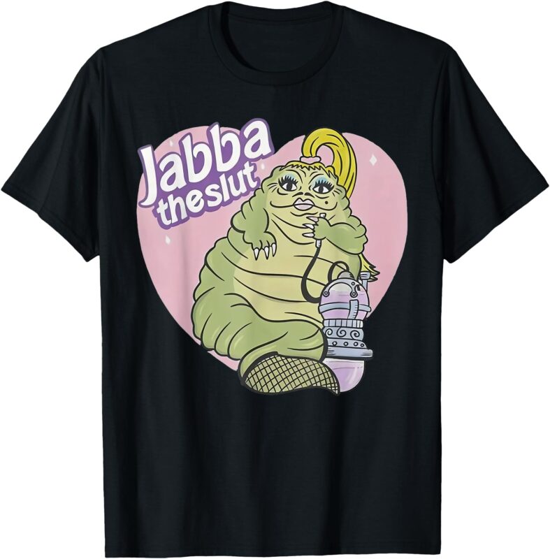 Jabba The Slut T-Shirt Gods Art Vintage