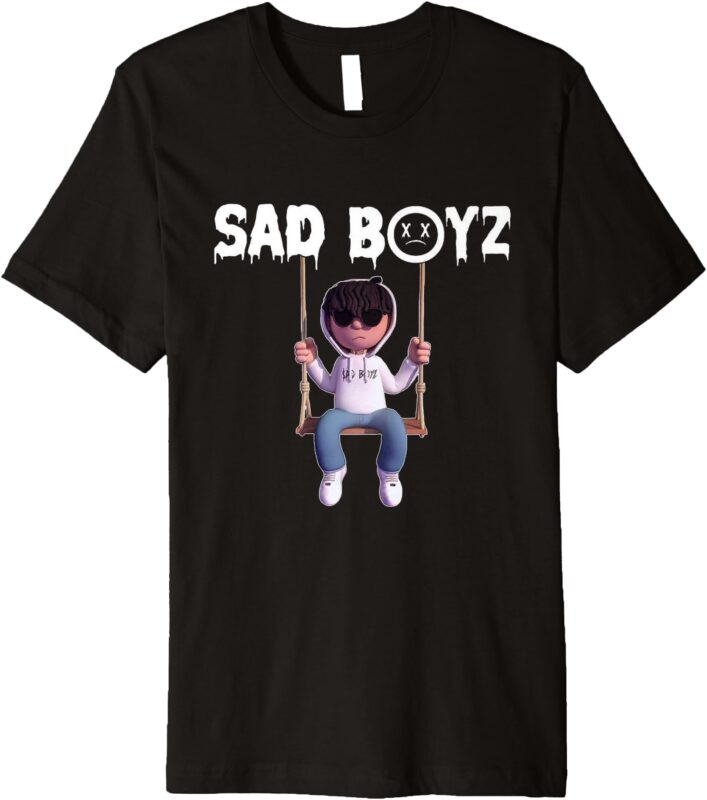 Junior Sad Boyz Corridos Tumbados H Belicos Mexico Music Premium T-Shirt