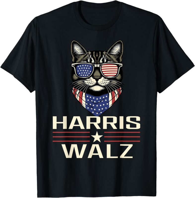 Kamala Harris Walz 2024 Harris Waltz Democratic VP President T-Shirt