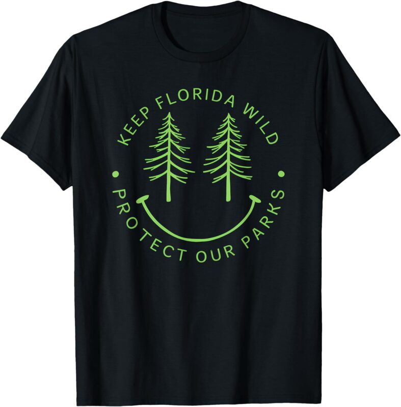 Keep Florida’s parks Protected Florida Parks Graphic T-Shirt