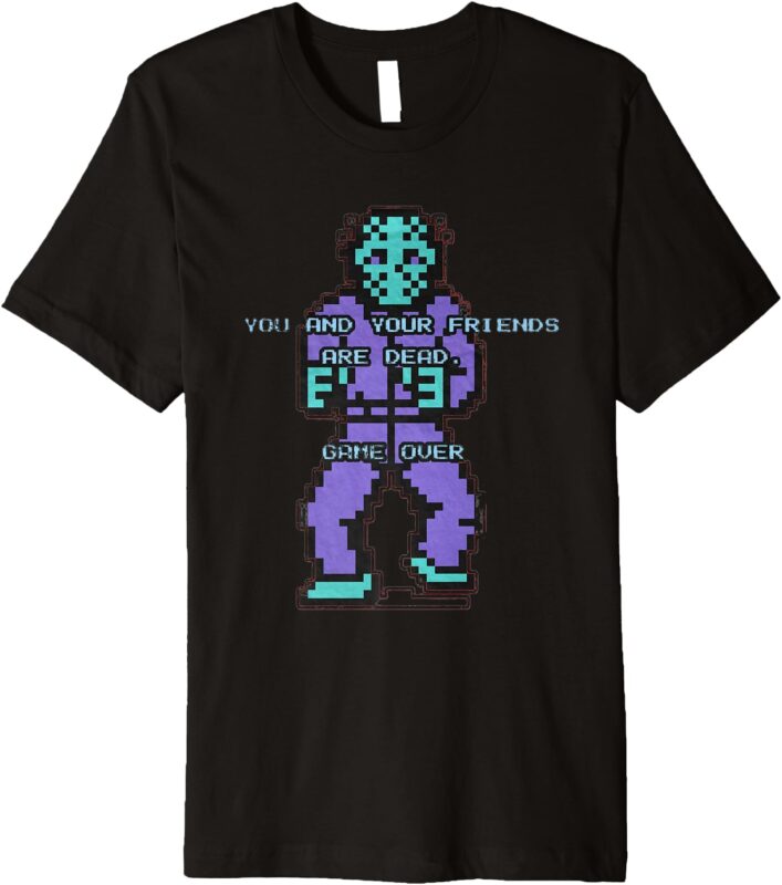 Ki’Ki’Ki…Ma’Ma’Ma.. vintage videogame style Jason Premium T-Shirt