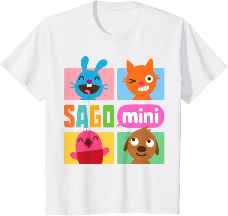 Kids Jack, Jinja, Robin and Harvey Grid T-Shirt