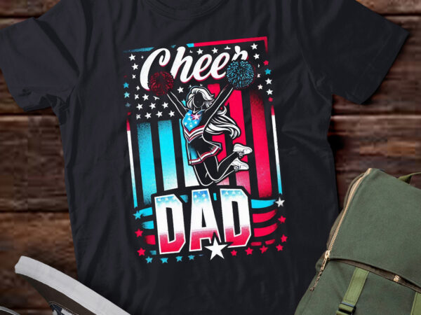 Lt321 cheer dad cheerleading american flag fathers day t shirt vector graphic Lt321 cheer dad cheerleading american flag fathers day t shirt vector graphic