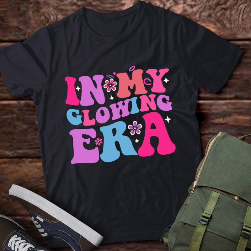 LT360 In My Glowing Era Retro Groovy Quote Group Team