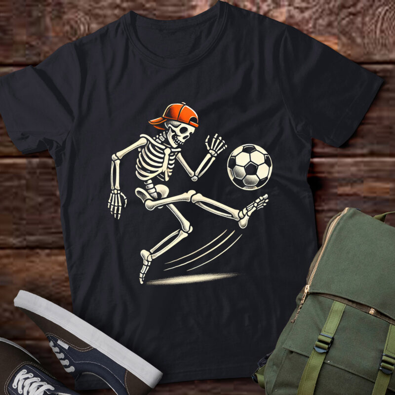 LT442 Skeleton Soccer Halloween Costume Funny Men Boys Kids