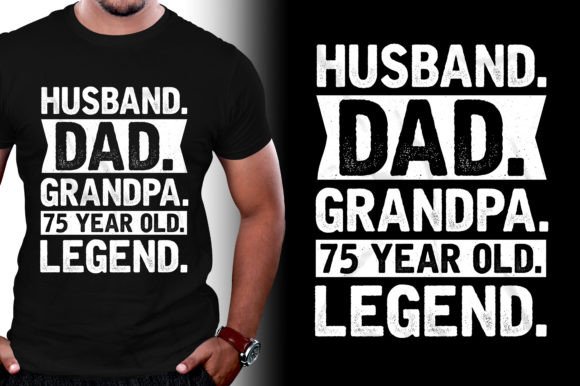Legend Dad T-Shirt Design Bundle