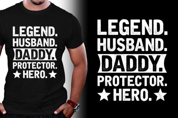 Legend Dad T-Shirt Design Bundle