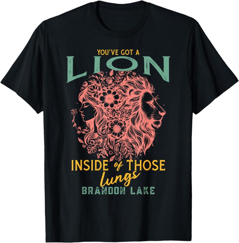 Let Your Lion Out Brandon Lake Merch Praise Jesus T-Shirt