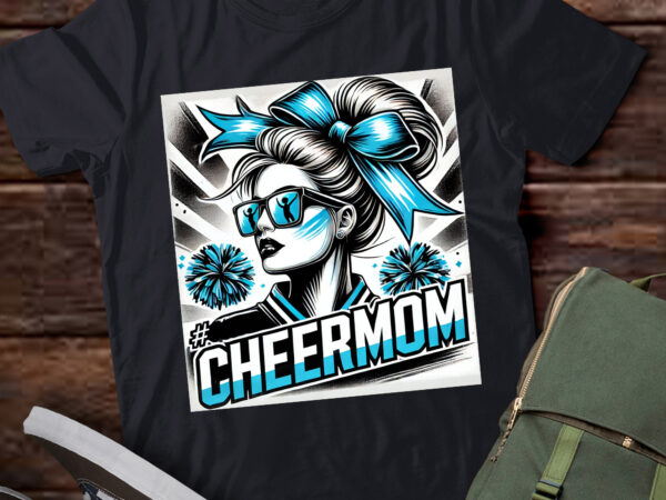 M443 bleached cheermom mother cheerleading mom messy bun t shirt designs for sale M443 bleached cheermom mother cheerleading mom messy bun t shirt designs for sale