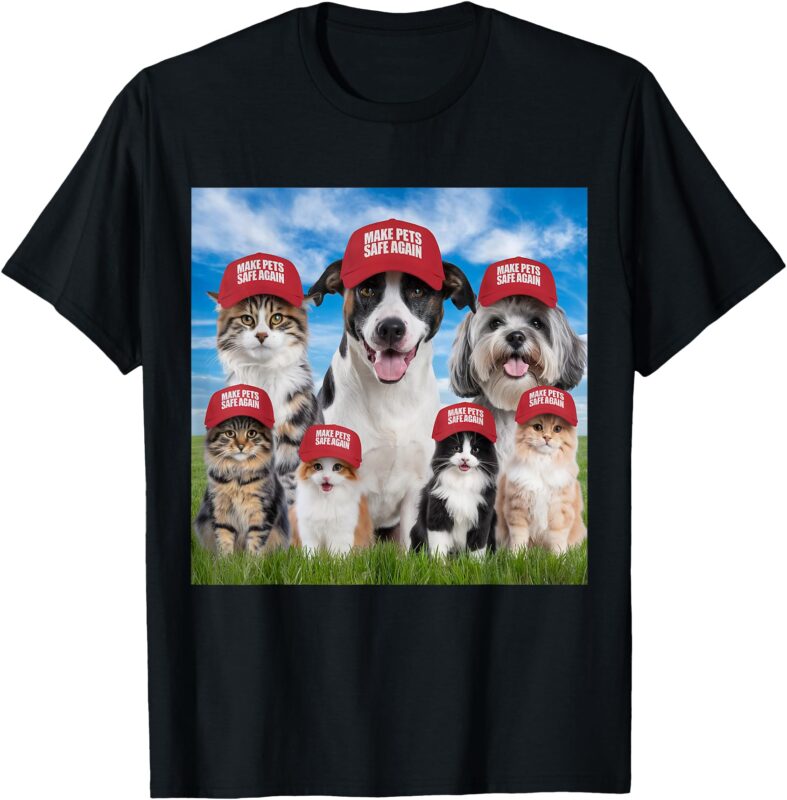 Make Pets Safe Again Democratic Republican T-Shirt