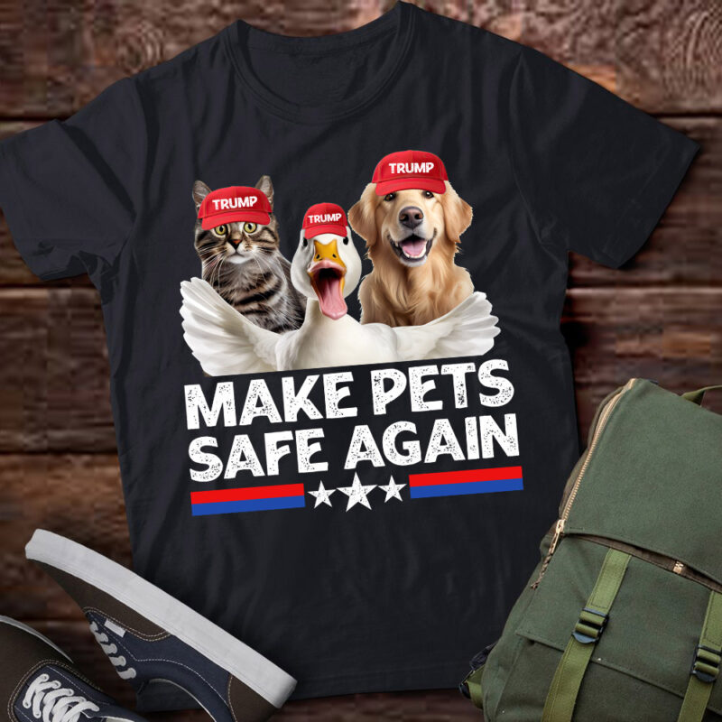 Make Pets Safe Again Democratic Republican T-Shirt ltsp