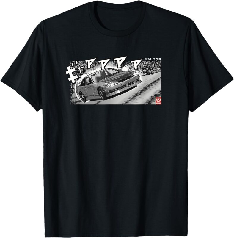 Manga S14 Silvia JDM Drift SR20 Turbo T-Shirt