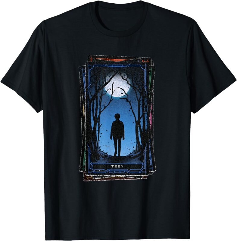 Marvel Agatha All Along Disney+ Teen Tarot Card T-Shirt