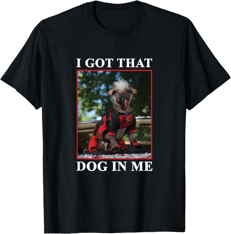 Marvel Deadpool & Wolverine Dogpool I Got That Dog in Me T-Shirt