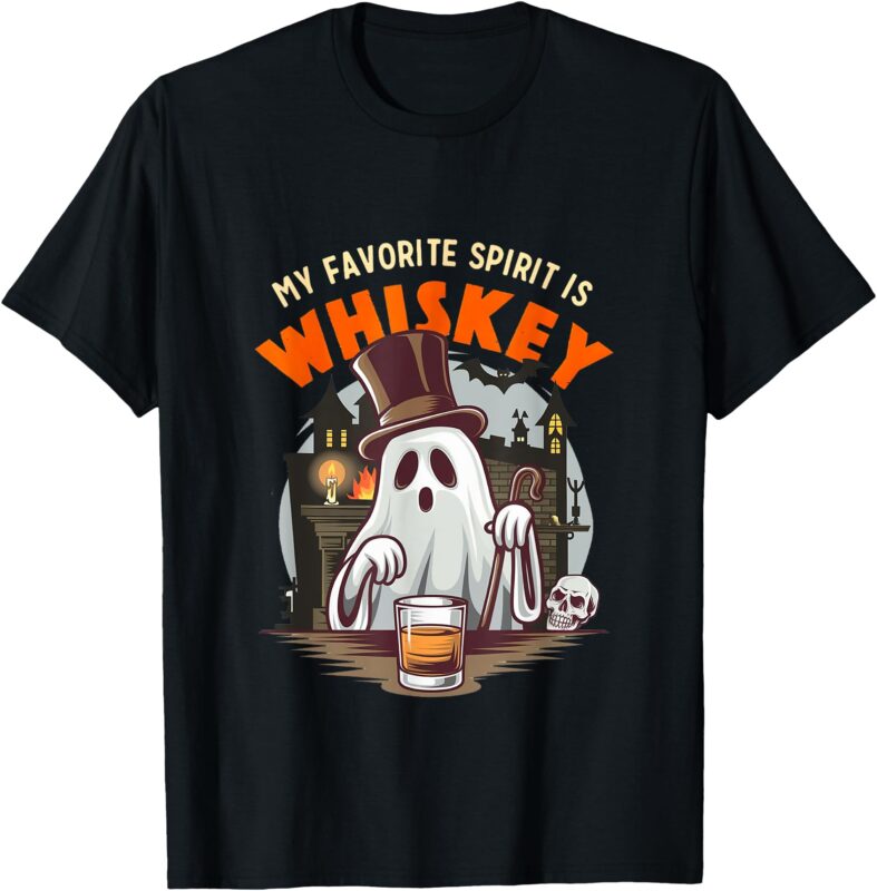My Favorite Spirit is Whiskey T-Shirt