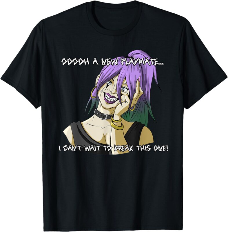 NEONYXUS_ Jynx Sanity Anime Design T-Shirt