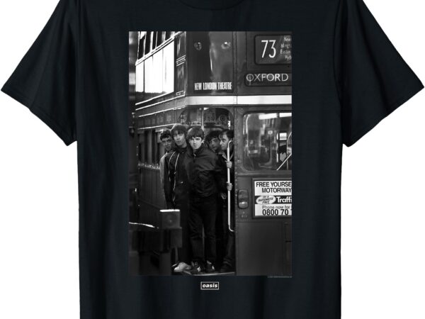 Oasis – london bus photograph t-shirt Oasis – london bus photograph t-shirt