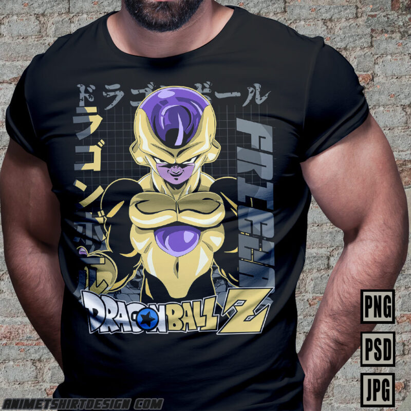 VRIEZA DRAGON BALL Z PART#11 ANIME TSHIRT DESIGN BUNDLE