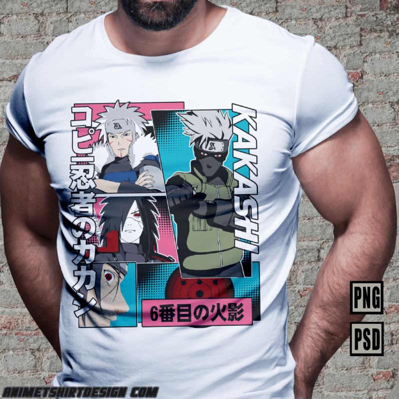 43 naruto boruto anime tshirt design bundle [PART#13]