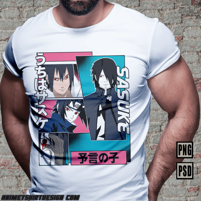 43 naruto boruto anime tshirt design bundle [PART#13]