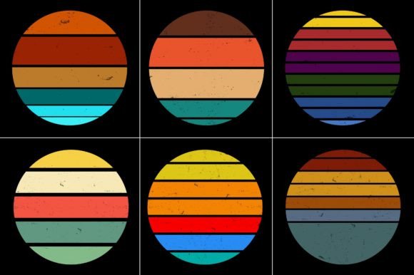 Retro sunset background, Vintage sunset background, Retro vintage sunset design, sunset retro aesthetic, 80s sunset background, vintage suns