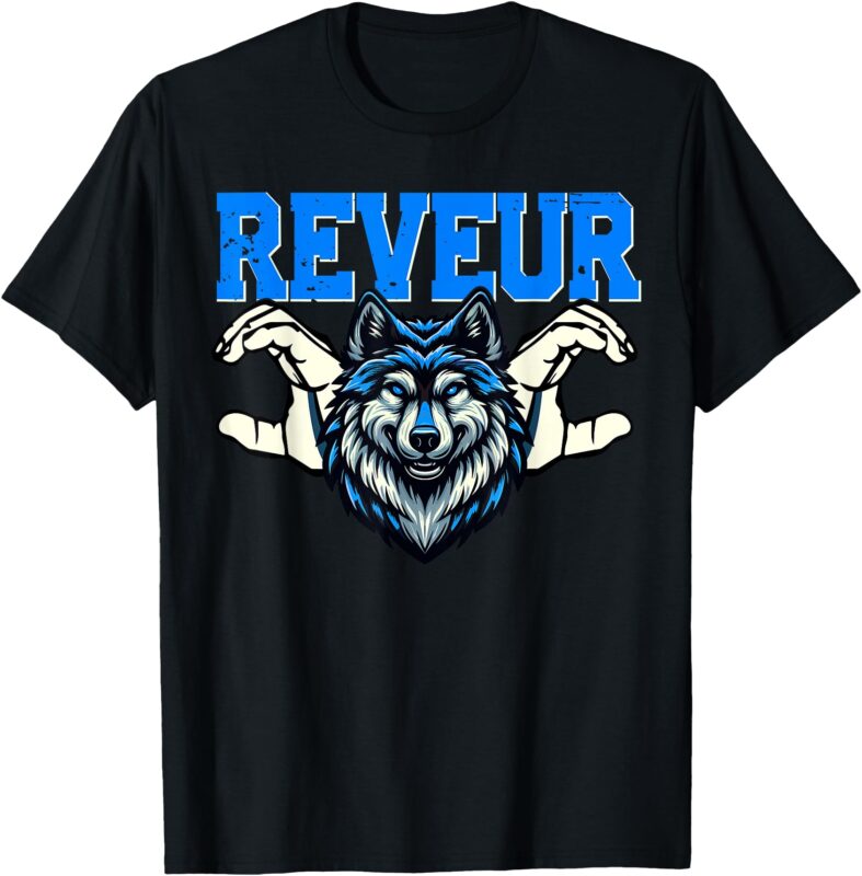 Reveur House of Dreamers , RCA Dreamers School Spirit Wolf T-Shirt