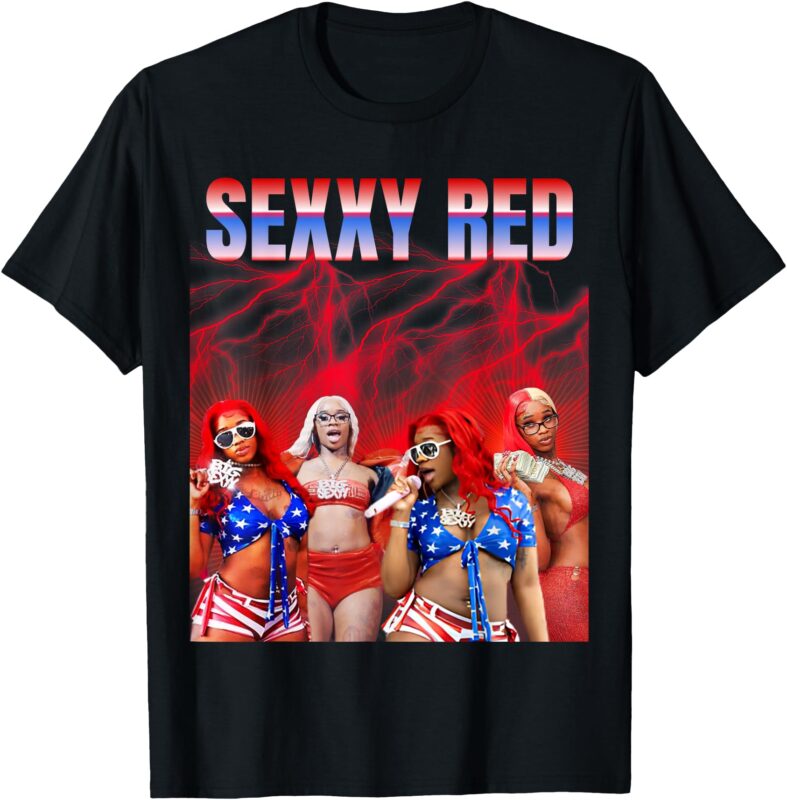 Sexxy Red Rapper Graphic T-Shirt