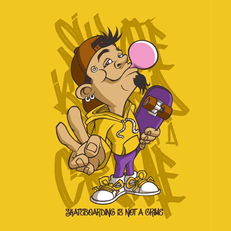 Skateboarding is not a crime