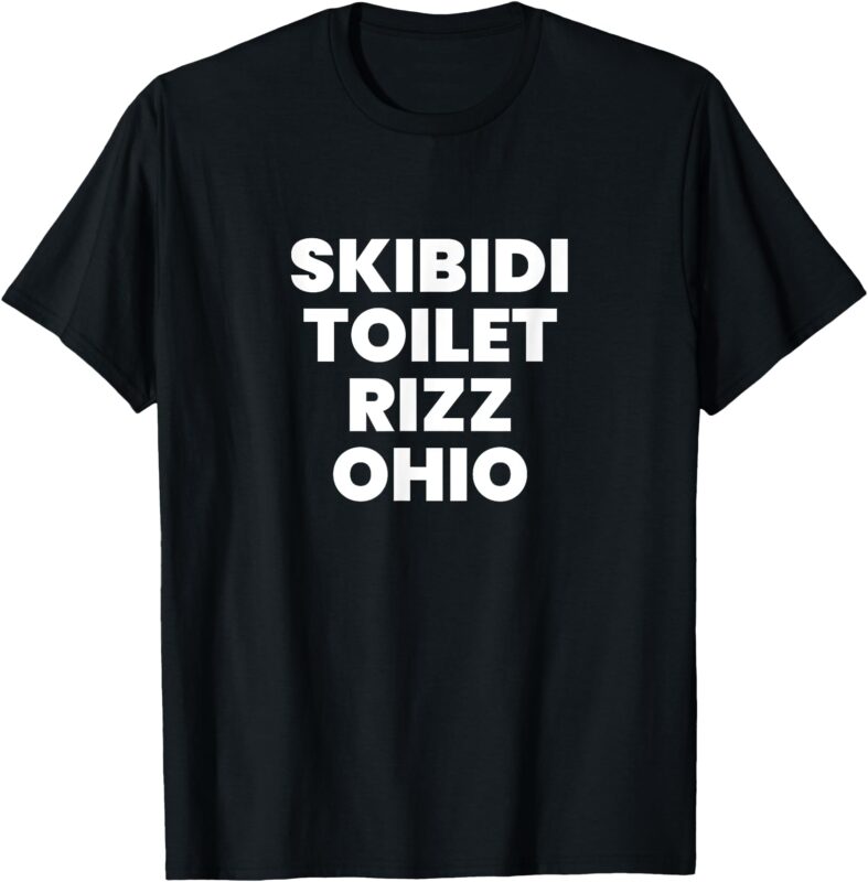 Skibidi Toilet Rizz Ohio T-Shirt
