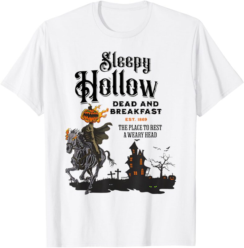 Sleepy Hollow Headless Horseman Halloween Horror T-Shirt