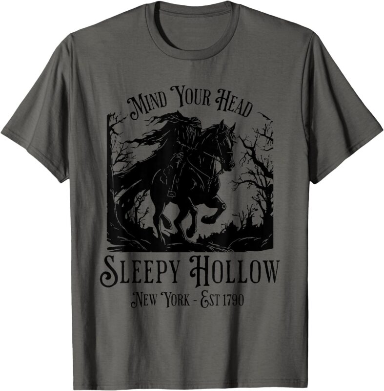 Sleepy Hollow Vintage Headless Horseman Halloween T-Shirt