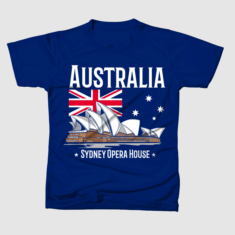 Sydney Opera House Australia Vector illustration