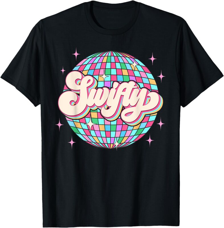 Taylor Personalized Name I Love Taylor Girl Groovy 70s Disco T-Shirt