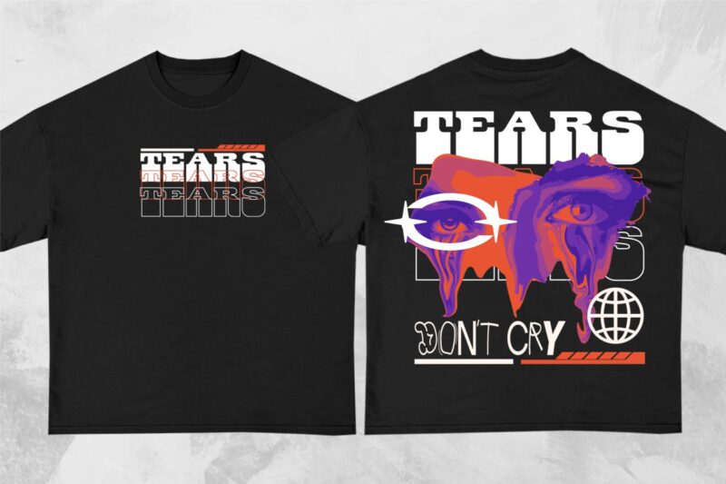 Brutalism Streetwear T-Shirt Design Bundle