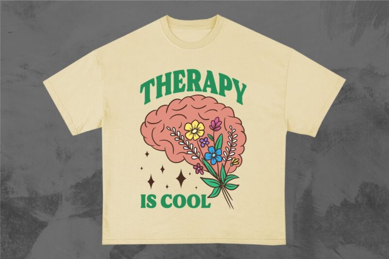 Mental Health T-shirt Design Bundle