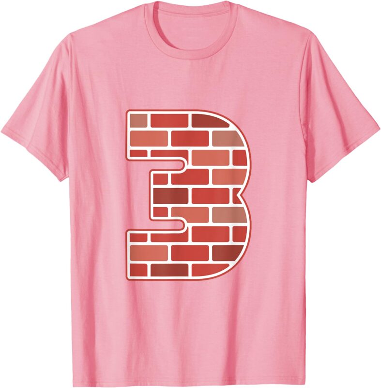 Three Little Pigs 3 Halloween Group Costume Kids Adults T-Shirt