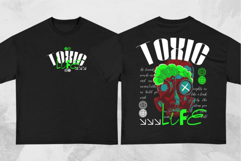 Brutalism Streetwear T-Shirt Design Bundle