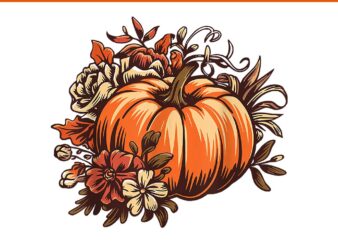 Fall Pumpkin Autumn Graphic Thanksgiving PNG