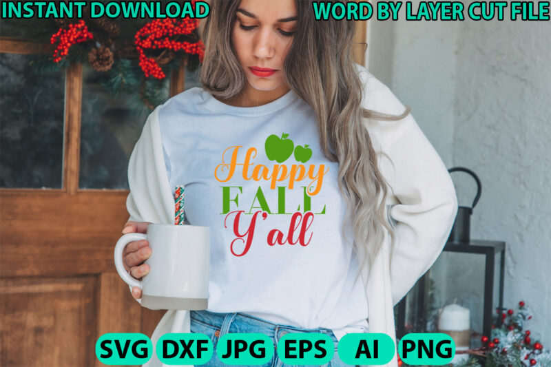 Fall t-shirt design bundle, Fall design bundle, fall png bundle, fall svg bundle, season bundle, autumn bundle, fall bundle, fall vector