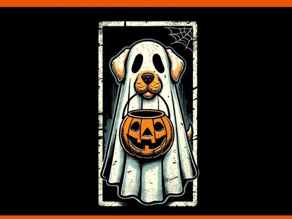 Cute ghost dog halloween png t shirt vector file Cute ghost dog halloween png t shirt vector file