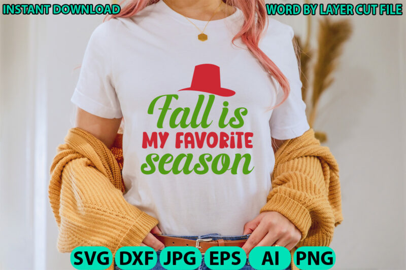 60+ Fall Mega T-Shirt Design Bundle, Fall t-shirt design bundle, fall design bundle, fall png bundle, fall svg bundle, season bundle, autumn