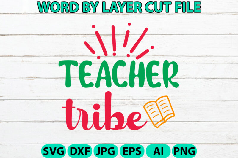 Teacher Tribe2, Hello Back to School svg, First day of School svg, Back to School bundle svg, Bundle of 6 Back to School svg, Back To School