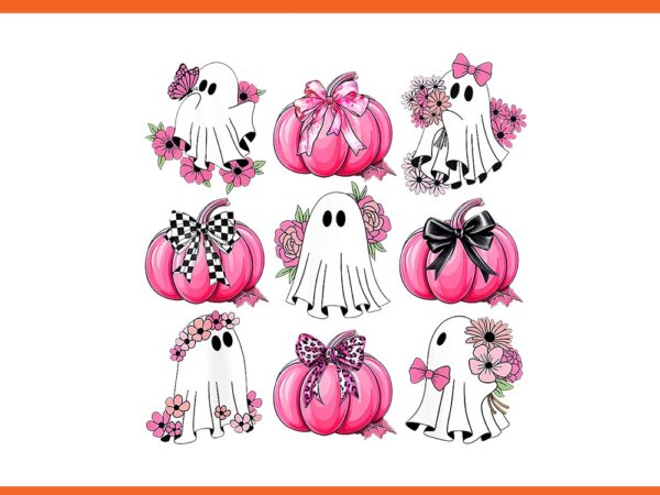Ghost floral boo halloween png, ghost floral spooky season png t shirt design template Ghost floral boo halloween png, ghost floral spooky season png t shirt design template