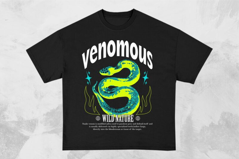 Streetwear T-Shirt Design Bundle