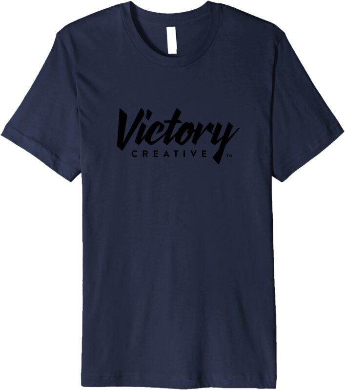 Victory Creative Official Black Brand Logo Premium T-Shirt